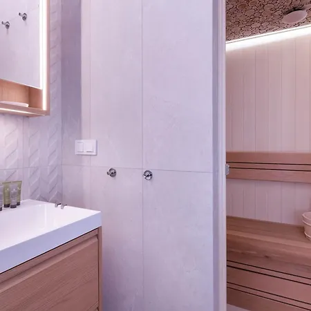 Spacious In With Sauna, Gym, Parking And Desk By Renters Prestige グダニスク