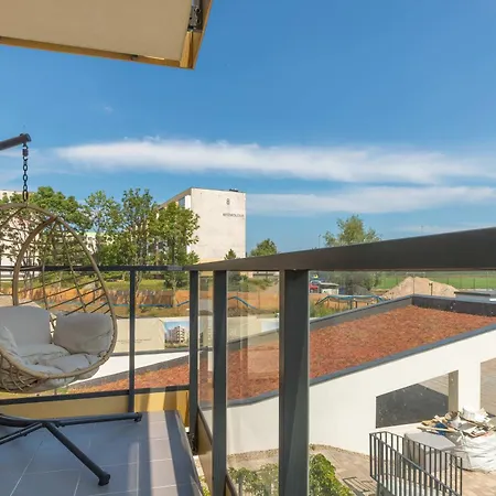 Daire Spacious In With Sauna, Gym, Parking And Desk By Renters Prestige Gdansk